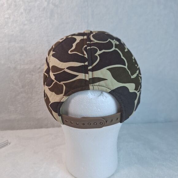 Vintage Baldor Electric Snapback Hat Cap Camo Ducks With Rope And Foam - Picture 4 of 9